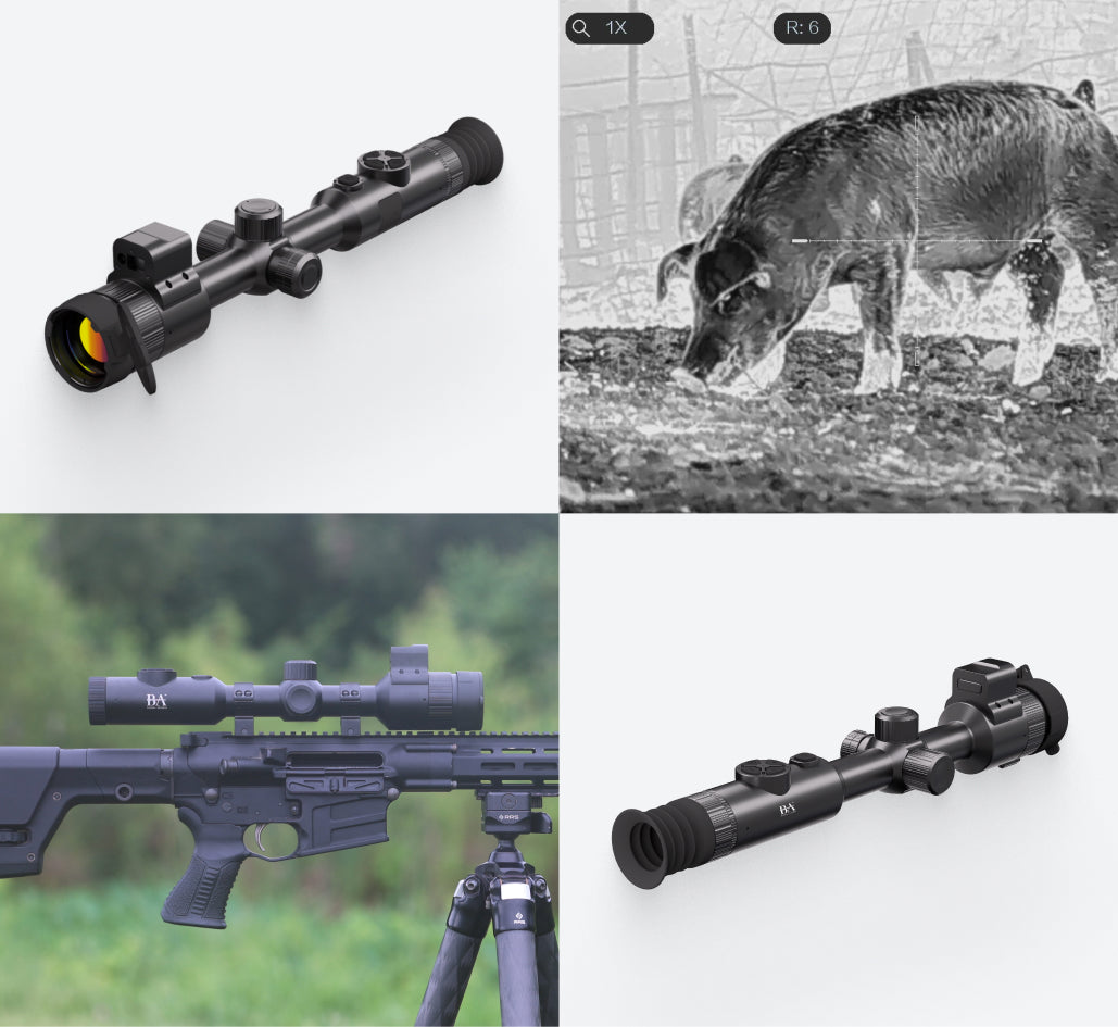 Riddik Thermal LRF Scope 45mm 640x512